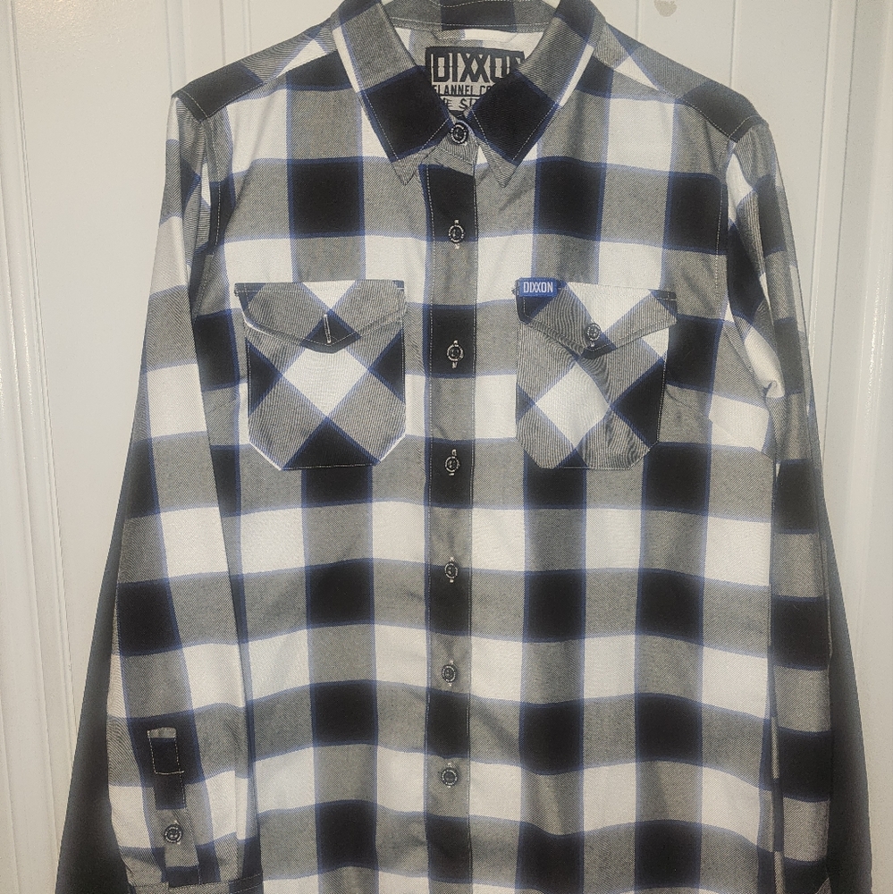 Women's Large Dixxon Black White Blue